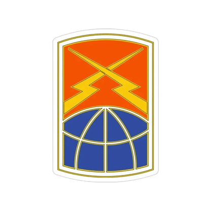 160 Signal Brigade 3 (U.S. Army) Transparent STICKER Die-Cut Vinyl Decal 5 Inch - The Sticker Space