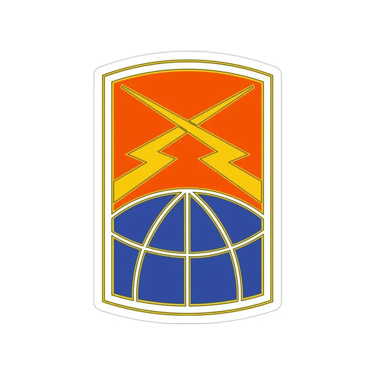 160 Signal Brigade 3 (U.S. Army) Transparent STICKER Die-Cut Vinyl Decal 6 Inch - The Sticker Space