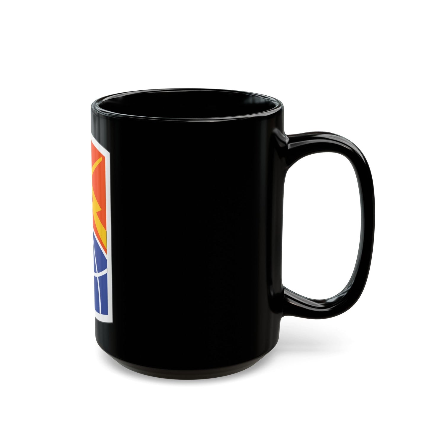 160 Signal Brigade (U.S. Army) Black Coffee Mug-The Sticker Space