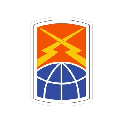 160 Signal Brigade (U.S. Army) Transparent STICKER Die-Cut Vinyl Decal 3 Inch - The Sticker Space