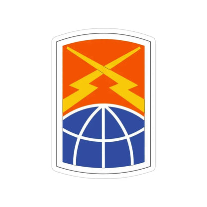 160 Signal Brigade (U.S. Army) Transparent STICKER Die-Cut Vinyl Decal 5 Inch - The Sticker Space