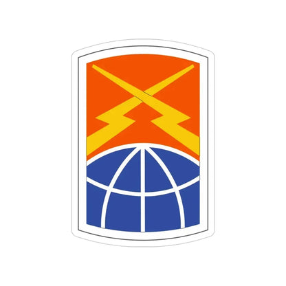 160 Signal Brigade (U.S. Army) Transparent STICKER Die-Cut Vinyl Decal 5 Inch - The Sticker Space