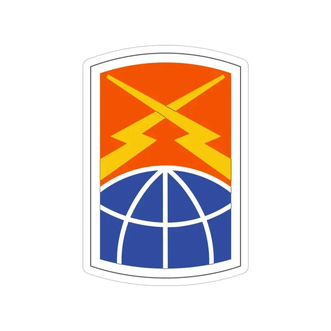 160 Signal Brigade (U.S. Army) Transparent STICKER Die-Cut Vinyl Decal - The Sticker Space