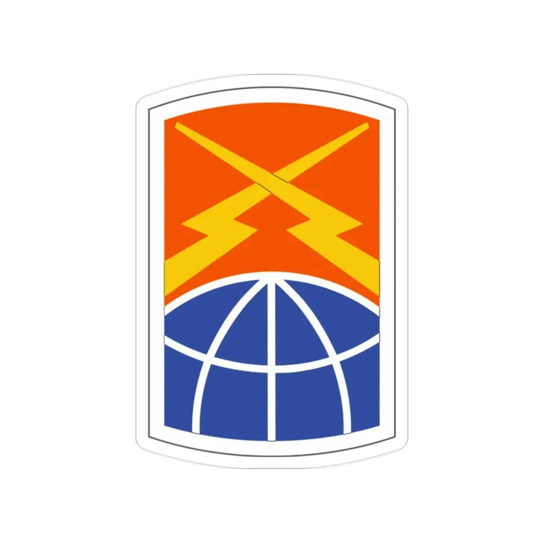160 Signal Brigade (U.S. Army) Transparent STICKER Die-Cut Vinyl Decal - The Sticker Space
