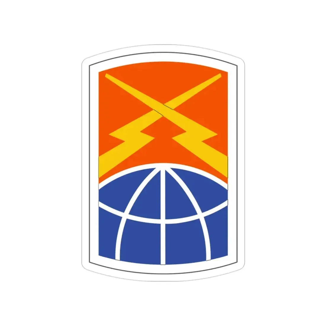 160 Signal Brigade (U.S. Army) Transparent STICKER Die-Cut Vinyl Decal - The Sticker Space