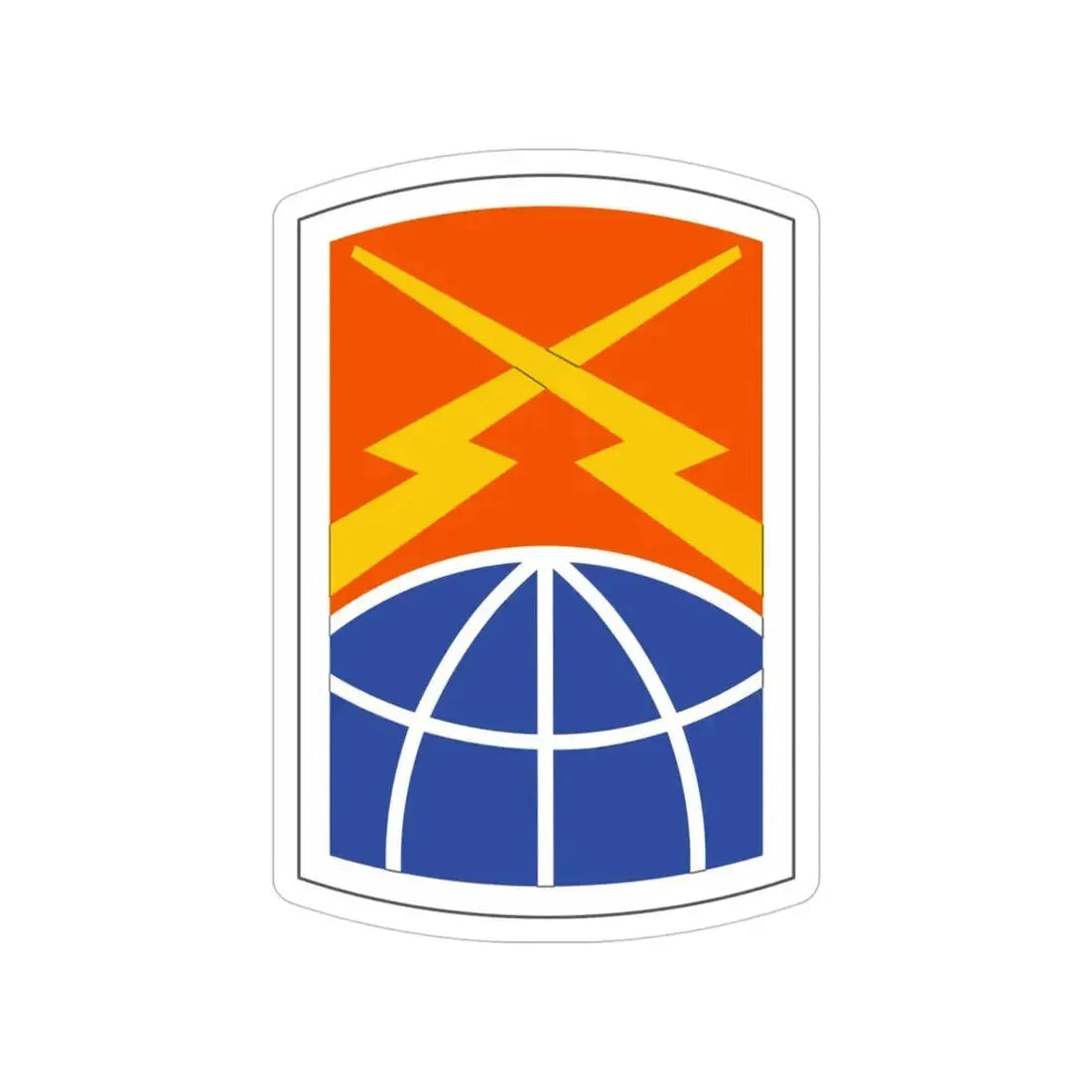 160 Signal Brigade (U.S. Army) Transparent STICKER Die-Cut Vinyl Decal - The Sticker Space