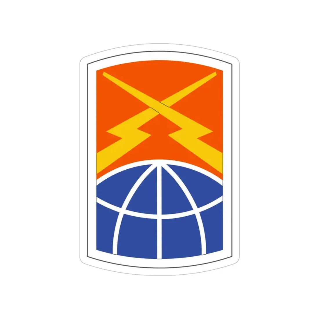 160 Signal Brigade (U.S. Army) Transparent STICKER Die-Cut Vinyl Decal - The Sticker Space