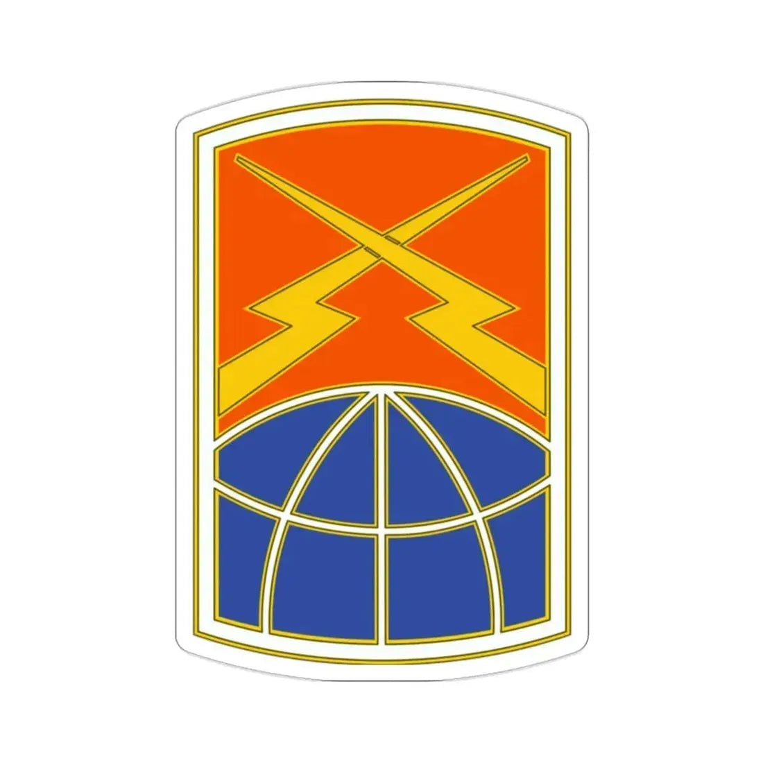 160 Signal Brigade v3 (U.S. Army) STICKER Vinyl Die-Cut Decal 2 Inch - The Sticker Space