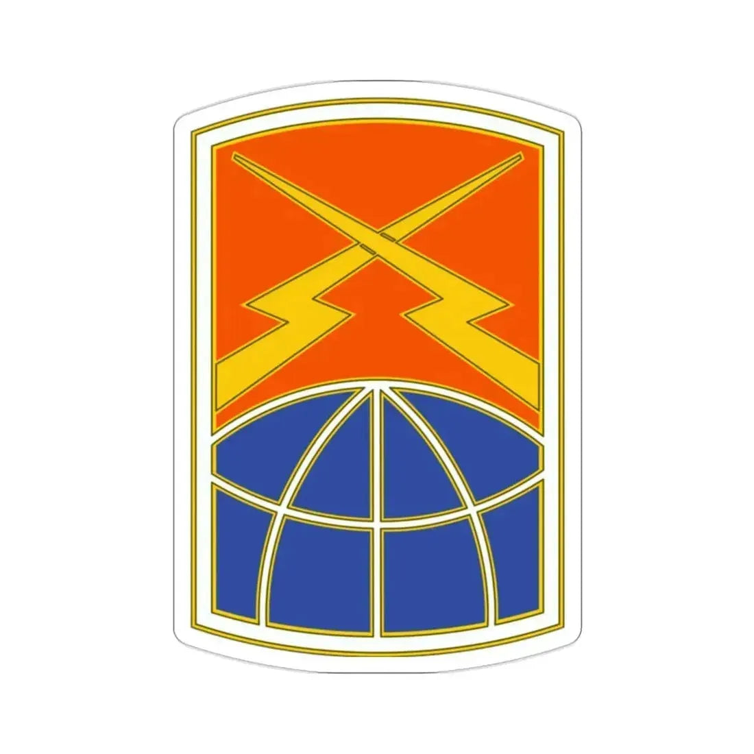 160 Signal Brigade v3 (U.S. Army) STICKER Vinyl Die-Cut Decal 2 Inch - The Sticker Space