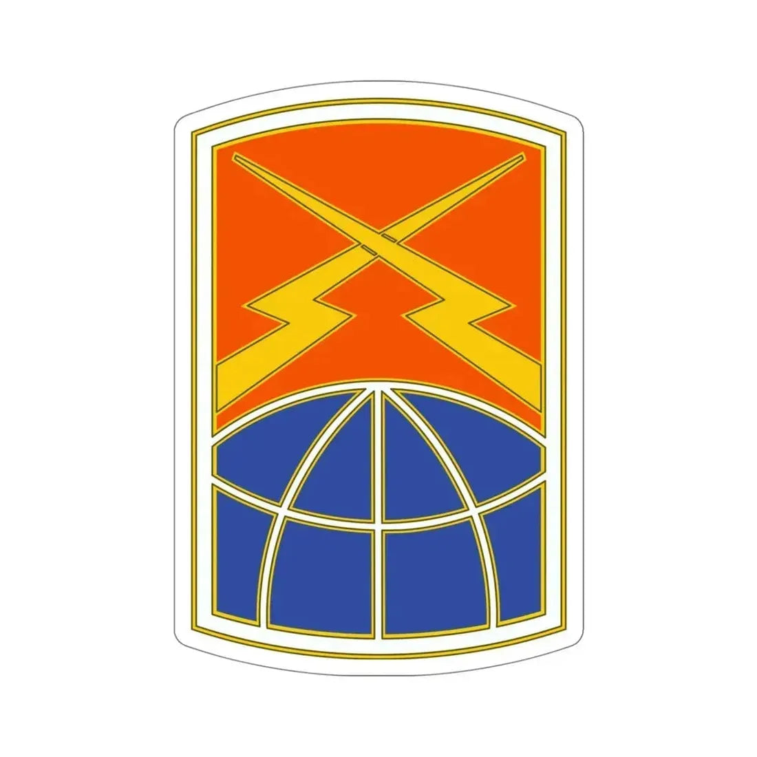 160 Signal Brigade v3 (U.S. Army) STICKER Vinyl Die-Cut Decal 5 Inch - The Sticker Space