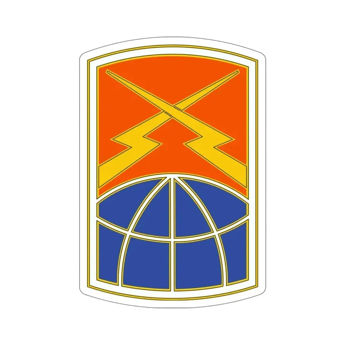 160 Signal Brigade v3 (U.S. Army) STICKER Vinyl Die-Cut Decal 6 Inch - The Sticker Space
