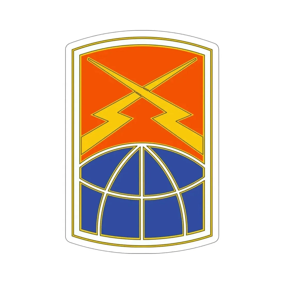 160 Signal Brigade v3 (U.S. Army) STICKER Vinyl Die-Cut Decal - The Sticker Space