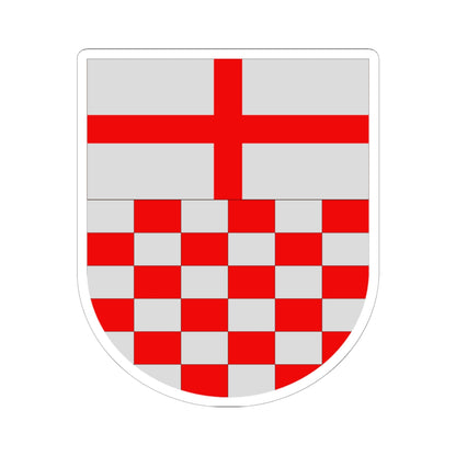 Blasón de la familia Barbiano (Spain) (Coat of Arms) STICKER Vinyl Kiss-Cut Decal