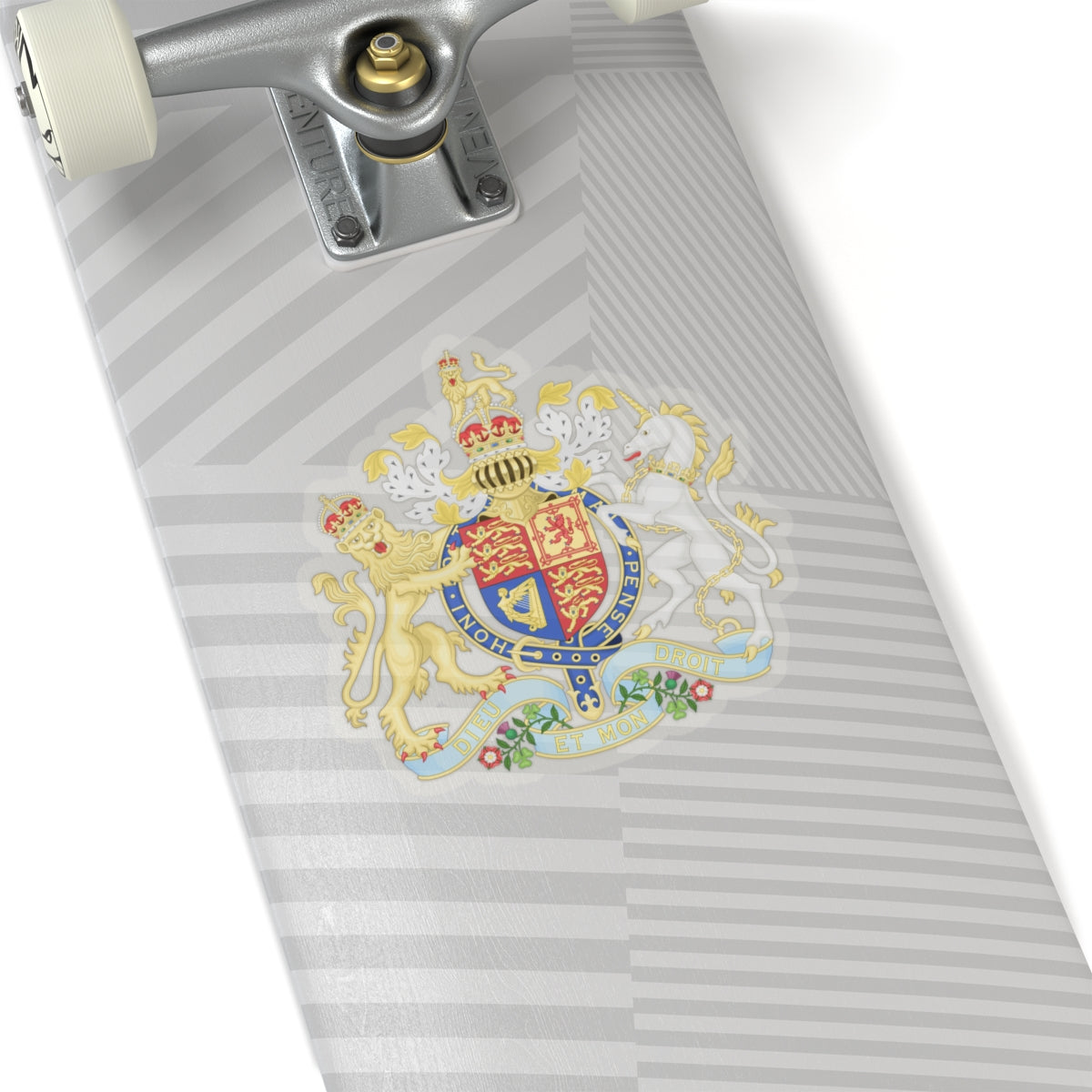Coat of arms of the United Kingdom (1901-1952) - STICKER Vinyl Kiss-Cut Decal