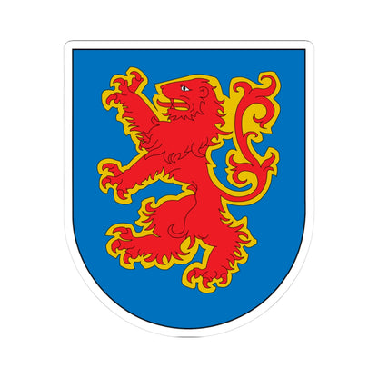 Antic escut municipal de Durro (Spain) (Coat of Arms) STICKER Vinyl Kiss-Cut Decal