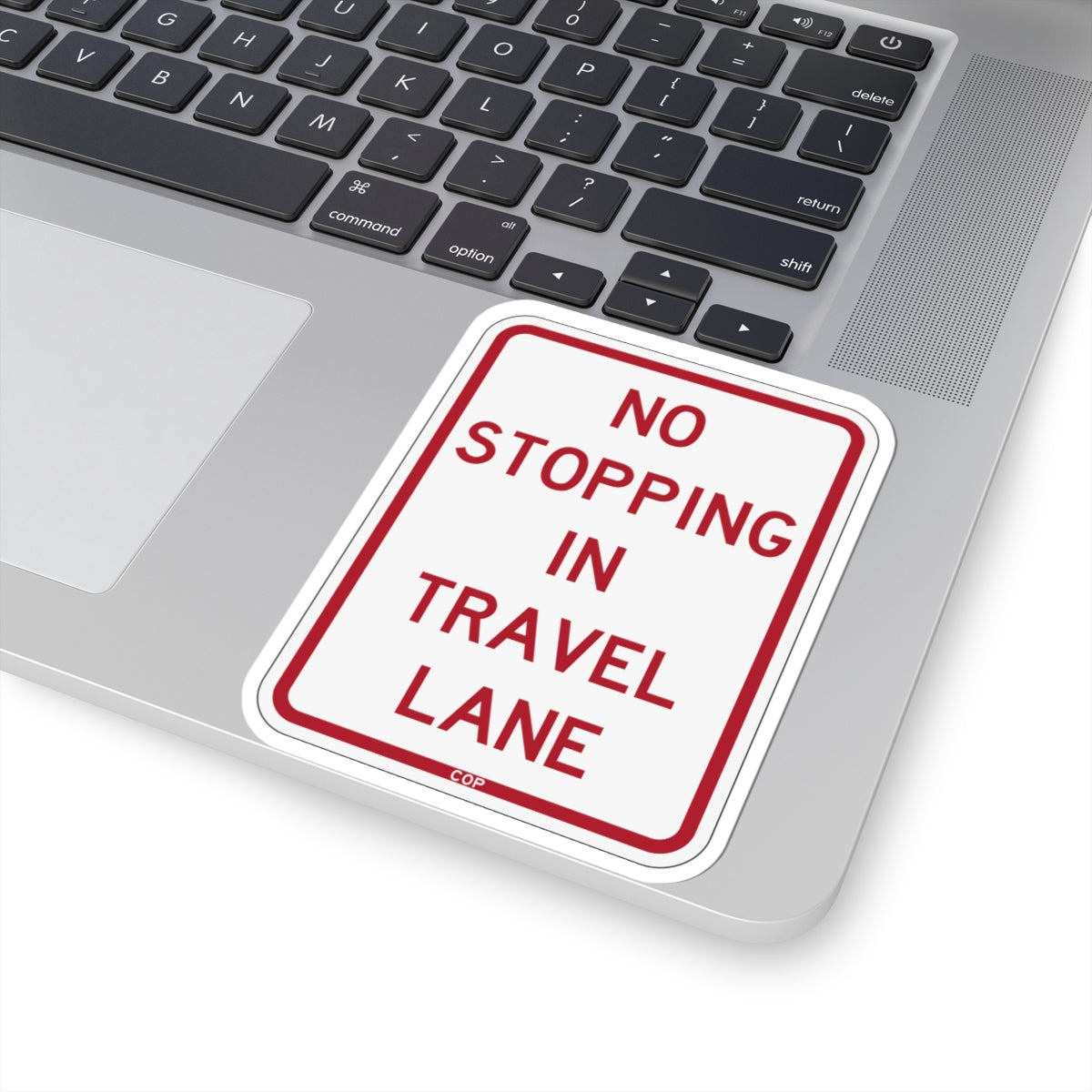 PBOT Road sign P1330 (Oregon) (Road Sign) STICKER Vinyl Kiss-Cut Decal
