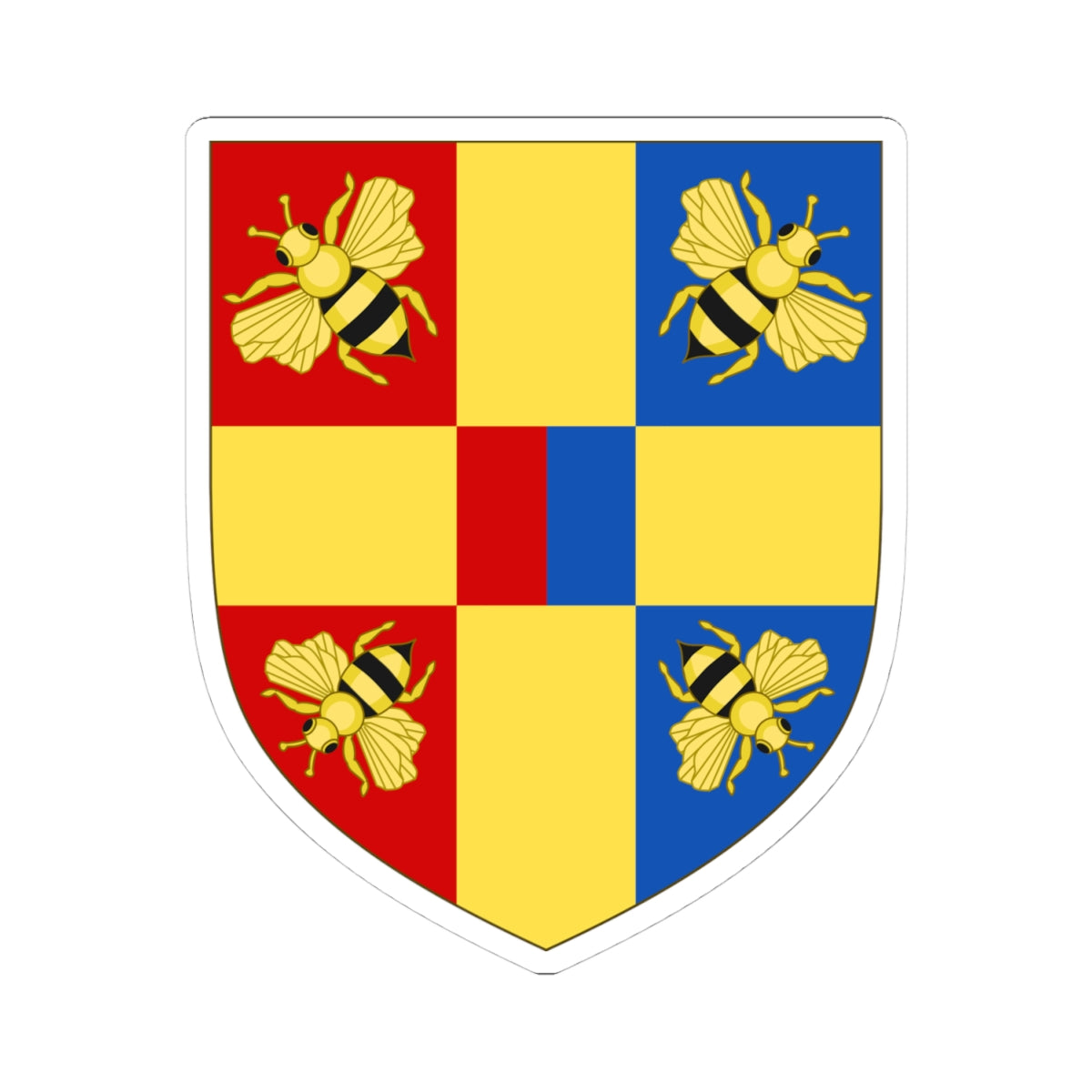 Arms of Tony Blair (United Kingdom) (Coat of Arms) STICKER Vinyl Kiss-Cut Decal