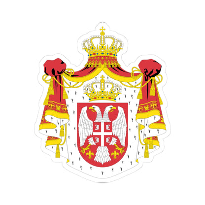 Coat of arms of Serbia (2004-2010) - STICKER Vinyl Kiss-Cut Decal