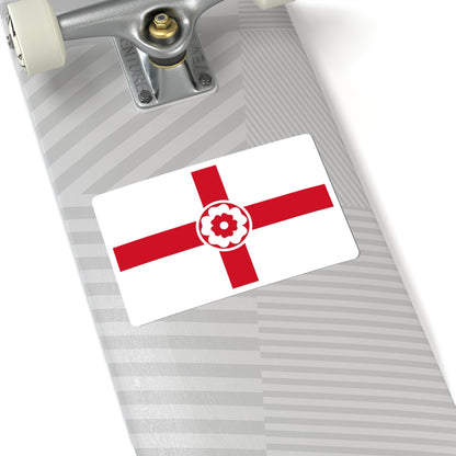 Flag of the Campaign for an English Parliament (England) STICKER Vinyl Kiss-Cut Decal