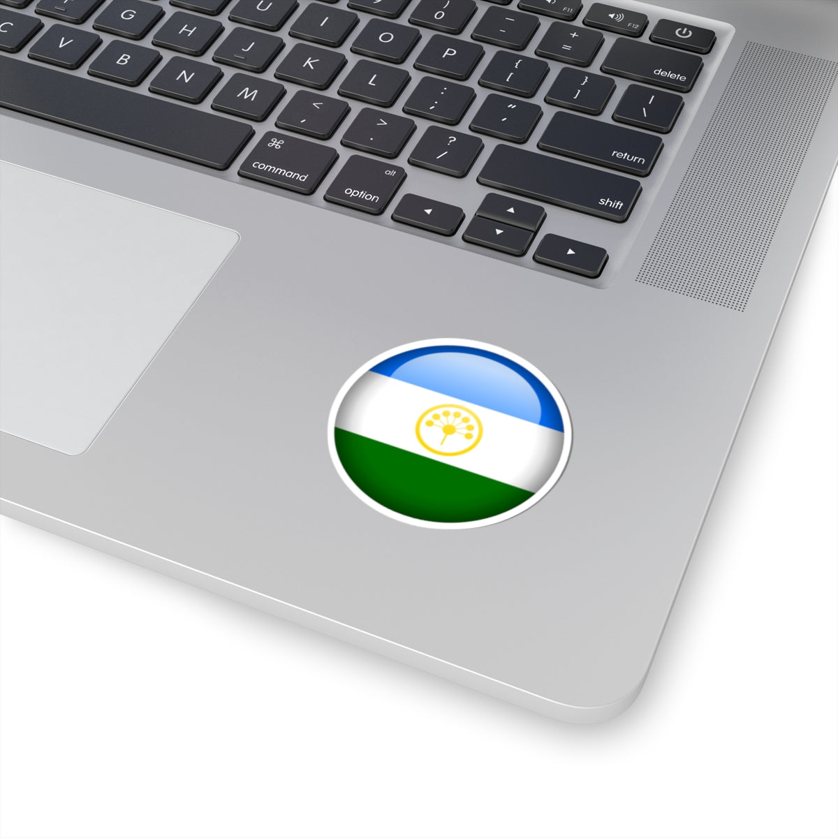 Flag orb Bashkortostan (Russia) STICKER Vinyl Kiss-Cut Decal