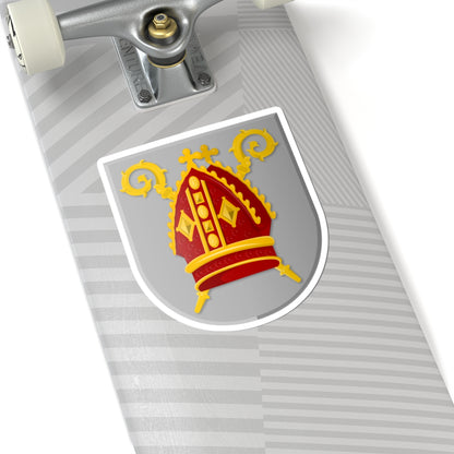 Abtsregt wapen (Netherlands) (Coat of Arms) STICKER Vinyl Kiss-Cut Decal
