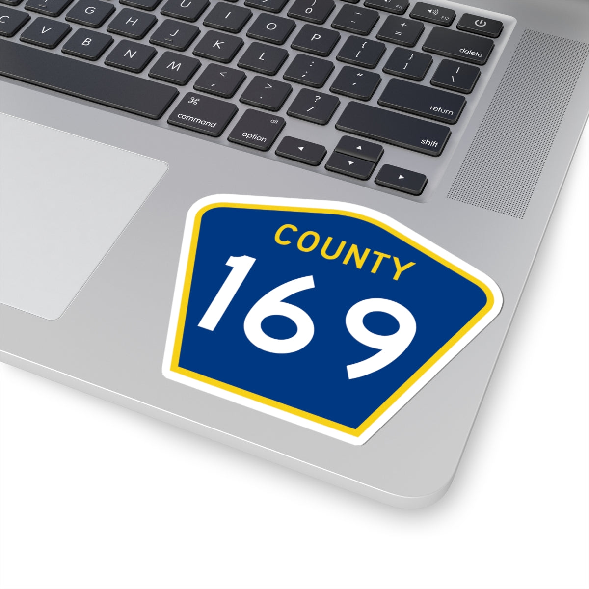 County 169 MN (Minnesota) (Road Sign) STICKER Vinyl Kiss-Cut Decal