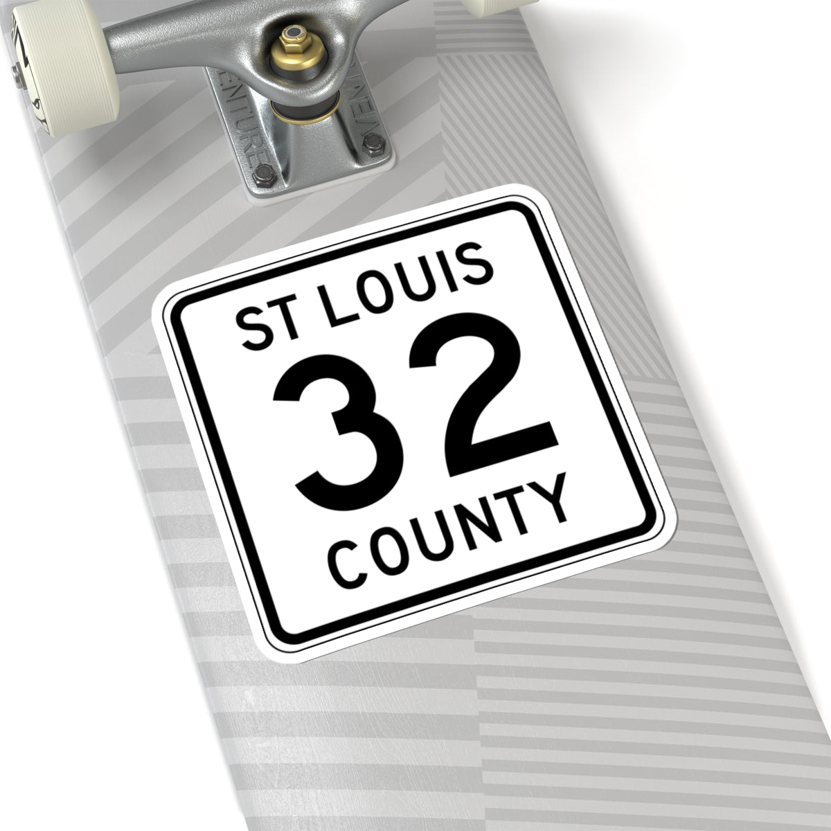 St Louis County Route 32 MN (Minnesota) (Road Sign) STICKER Vinyl Kiss-Cut Decal