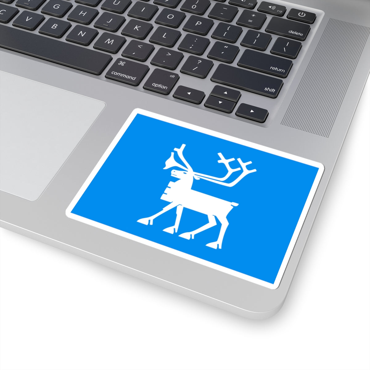 Flag of Tromsø (Norway) STICKER Vinyl Kiss-Cut Decal