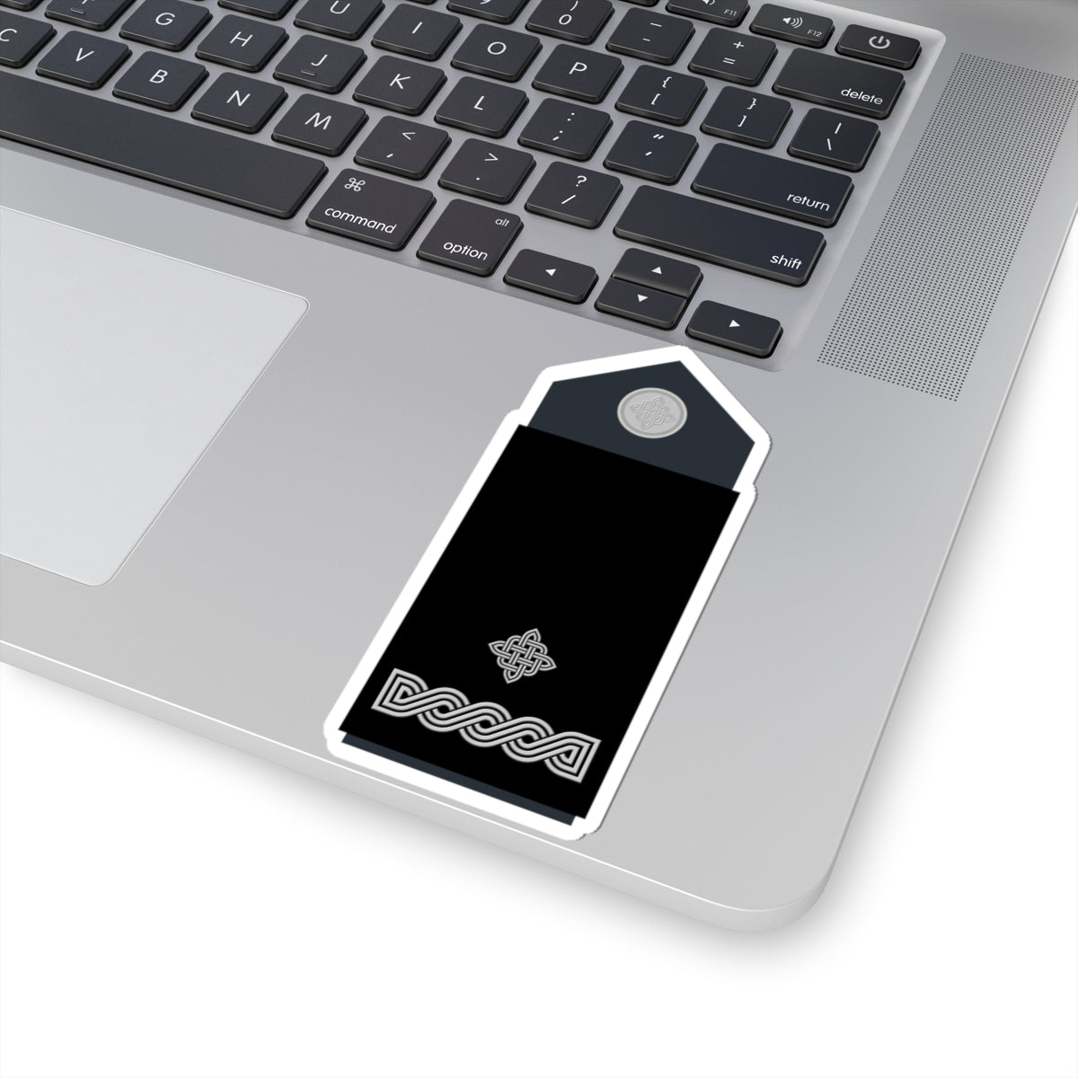 Naramenica službene odore poručnika HRZ i PZO (Croatia) (Military Rank) STICKER Vinyl Kiss-Cut Decal