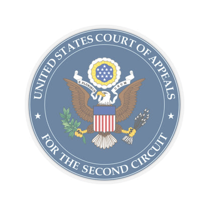 Seal of the United States Court of Appeals for the Second Circuit - STICKER Vinyl Kiss-Cut Decal