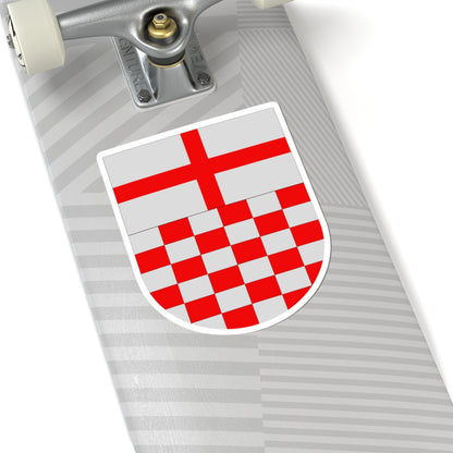 Blasón de la familia Barbiano (Spain) (Coat of Arms) STICKER Vinyl Kiss-Cut Decal