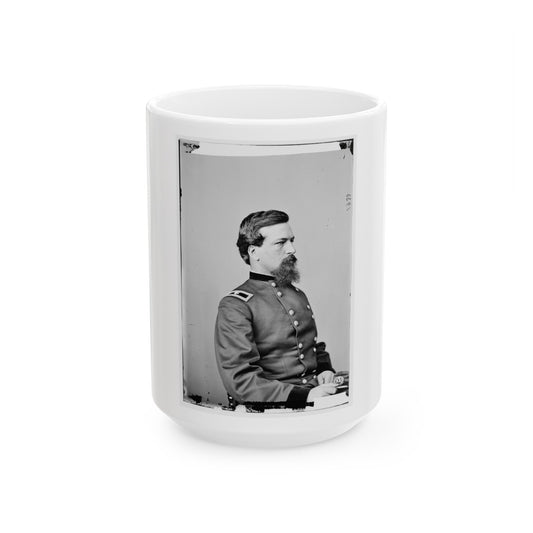 Portrait Of Brig. Gen. Alexander S. Webb, Officer Of The Federal Army (Maj. Gen. From Aug. 1, 1864) (U.S. Civil War) White Coffee Mug