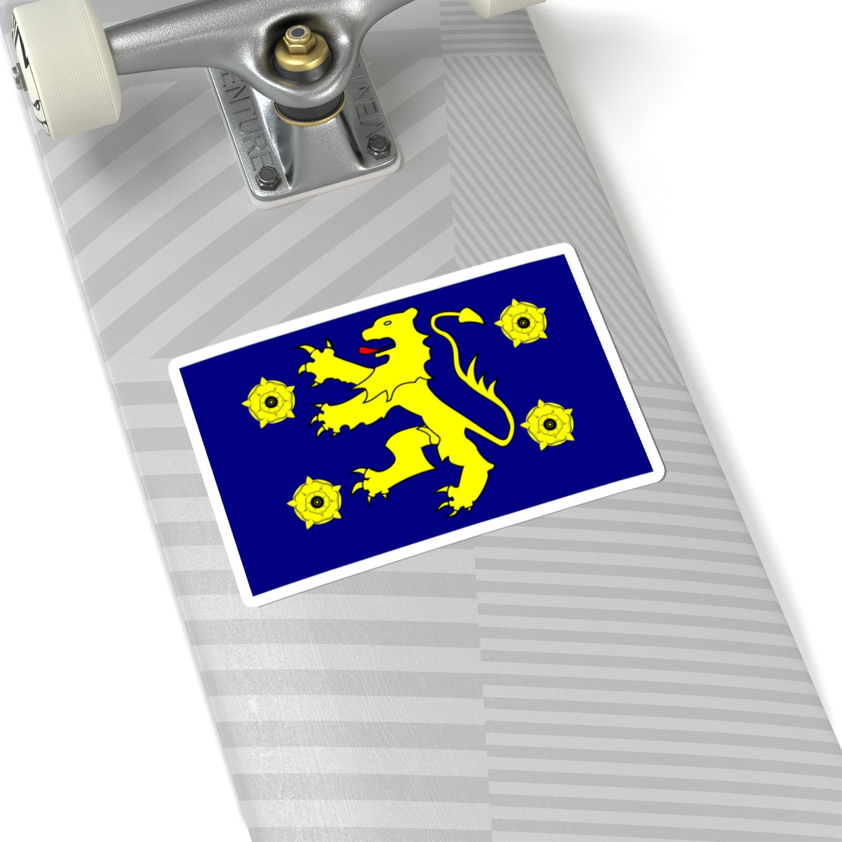 Flag of dyfed (United Kingdom) STICKER Vinyl Kiss-Cut Decal