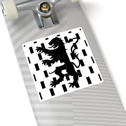Drapeau de la famille Gingins (Switzerland) STICKER Vinyl Kiss-Cut Decal