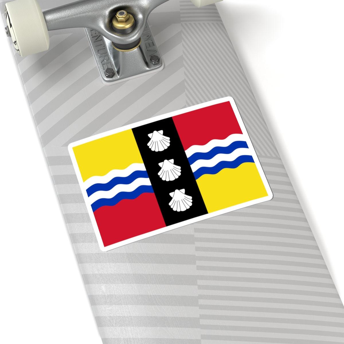 Banner of Bedfordshire council (England) STICKER Vinyl Kiss-Cut Decal