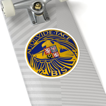 BIS Logo (Czech Republic) (Coat of Arms) STICKER Vinyl Kiss-Cut Decal