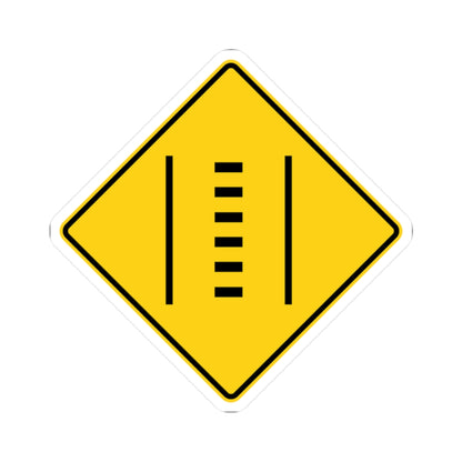 MUTCD-PR W17-3b (Puerto Rico) (Road Sign) STICKER Vinyl Kiss-Cut Decal