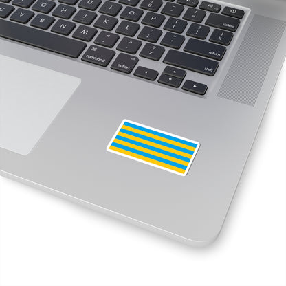 Salisbury Flag (England) STICKER Vinyl Kiss-Cut Decal