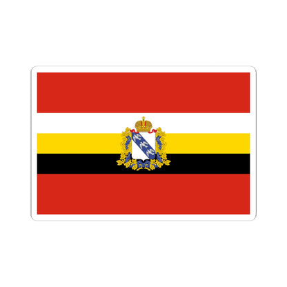 Flag of Kursk Oblast large fix (Russia) STICKER Vinyl Kiss-Cut Decal