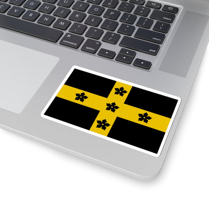 Flag of the Diocese of St Davids (United Kingdom) STICKER Vinyl Kiss-Cut Decal