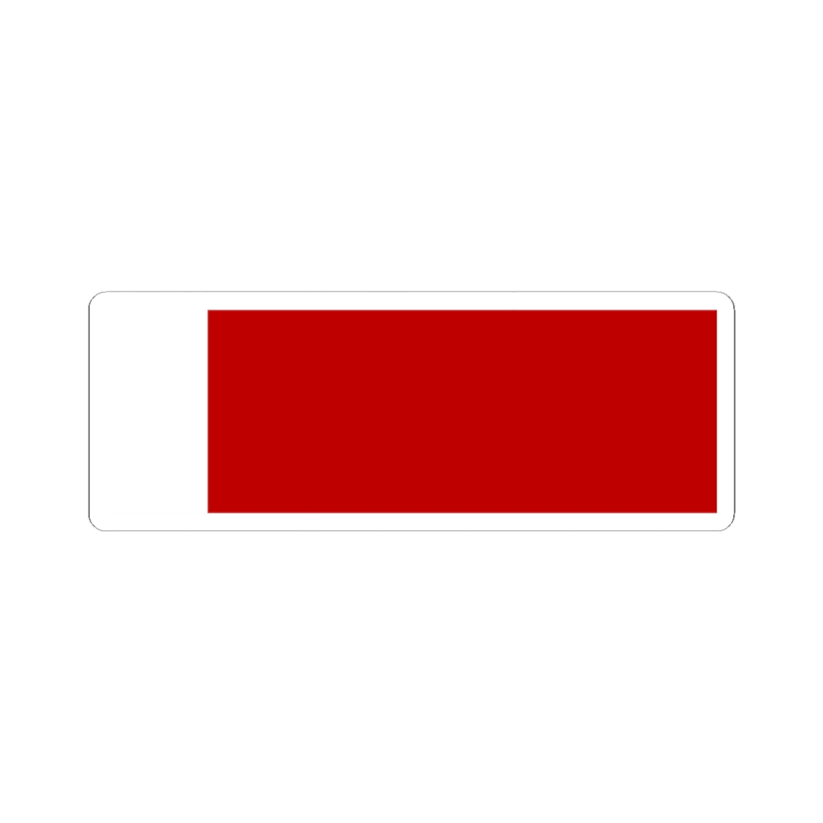 Flag of Abu Dhabi 1936 (United Arab Emirates) STICKER Vinyl Kiss-Cut Decal