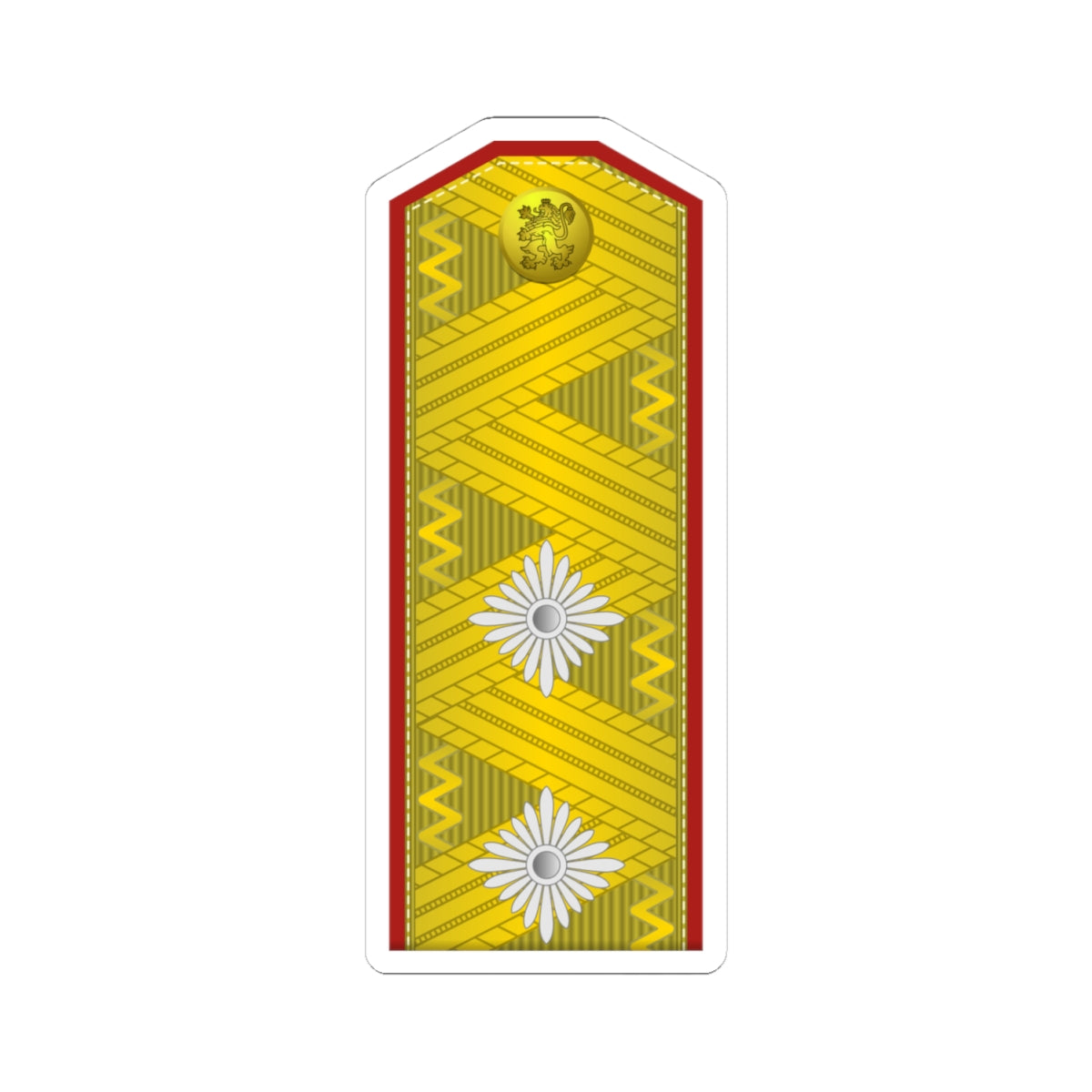 Bulgaria Army OF 7 (Bulgaria) (Military Rank) STICKER Vinyl Kiss-Cut Decal