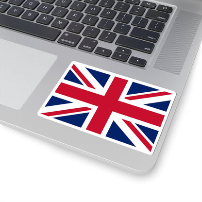 Flag of the United Kingdom 2-3 (United Kingdom) STICKER Vinyl Kiss-Cut Decal