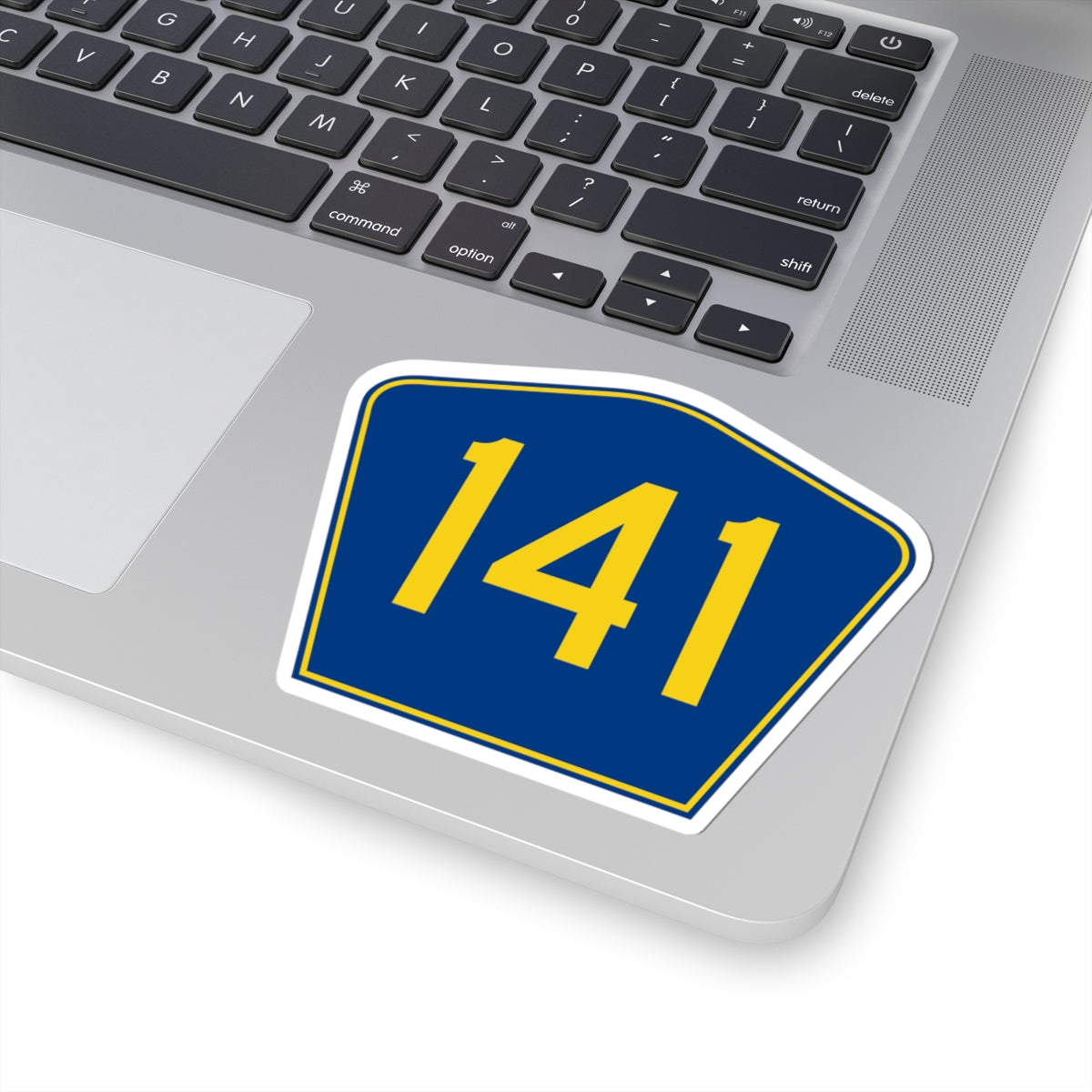 PR secondary 141 (Puerto Rico) (Road Sign) STICKER Vinyl Kiss-Cut Decal