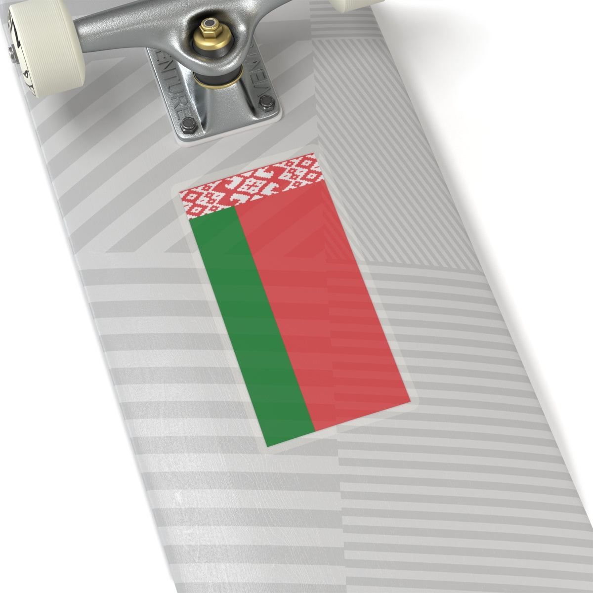 Flag of Belarus vertical (Belarus) STICKER Vinyl Kiss-Cut Decal