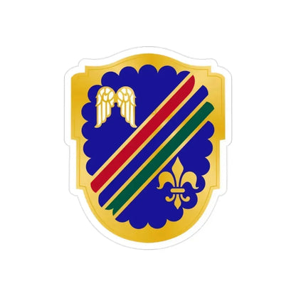 160th Infantry Regiment (U.S. Army) REVERSE PRINT Transparent Die-Cut STICKER - The Sticker Space