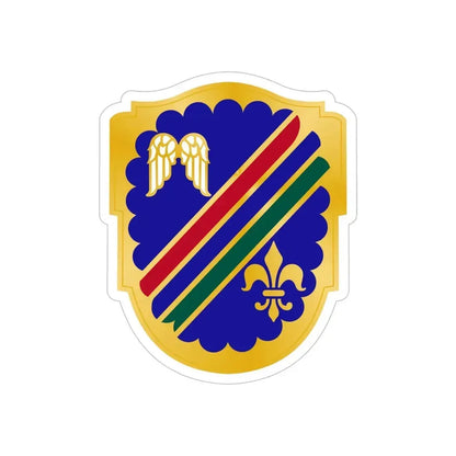 160th Infantry Regiment (U.S. Army) REVERSE PRINT Transparent Die-Cut STICKER - The Sticker Space