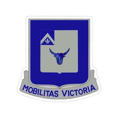 161 Armored Infantry Battalion (U.S. Army) Transparent STICKER Die-Cut Vinyl Decal 4 Inch - The Sticker Space