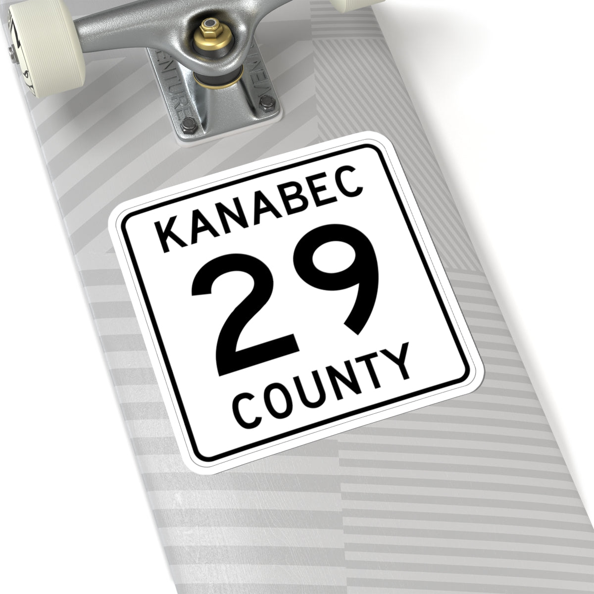 Kanabec County 29 MN (Minnesota) (Road Sign) STICKER Vinyl Kiss-Cut Decal