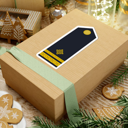 Naramenica ljetne odore poručnika korvete HRM (Croatia) (Military Rank) STICKER Vinyl Kiss-Cut Decal